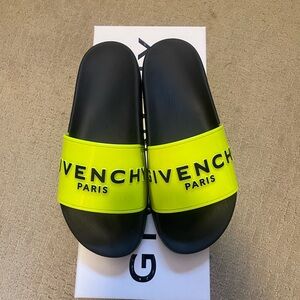 Givenchy neon pool slides